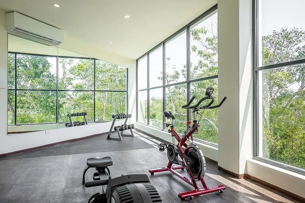 Dk39 Vpn Access *Stunning Tulum Sunset *Pool *Gym *Yoga Apartment Mexico