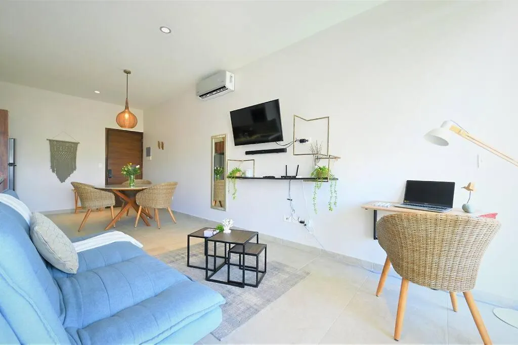 Apartmán Dk39 Vpn Access *Stunning Tulum Sunset *Pool *Gym *Yoga Mexiko
