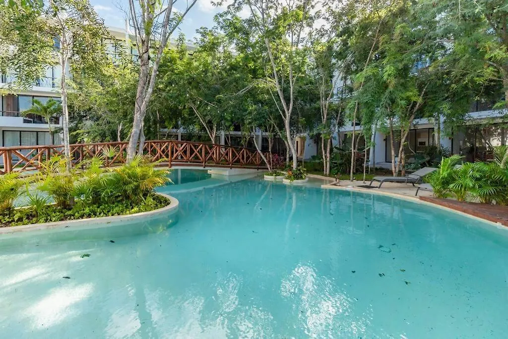 Apartmán Dk39 Vpn Access *Stunning Tulum Sunset *Pool *Gym *Yoga